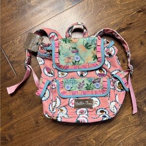 Matilda Jane Pink and Blue Floral Bag